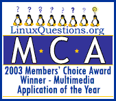 2003 LinuxQuestions.org Tagok Választása Díj