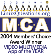 2004 LinuxQuestions.org Tagok Választása Díj